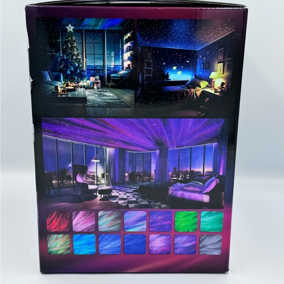 NIB Rossetta Star Projector Night Light Music Player White Noise Machine - Picture 2 of 5